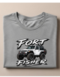 Single Door White Jeep T-shirt