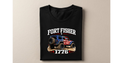 Short Sleeve American Flag Jeep