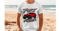 Red Jeep T-shirt